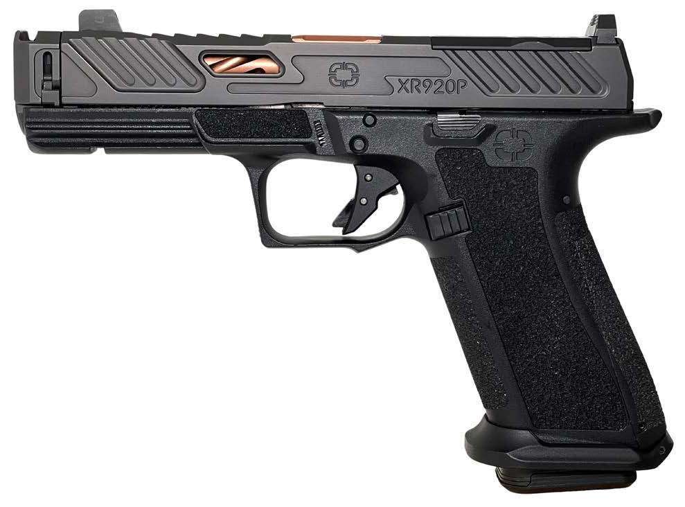 Handguns Shadow Systems XR920P Elite 9mm XR920P ELITE 9MM BK/BZ OR 17+1 • OPTIC READY • Model: XR920P Elite